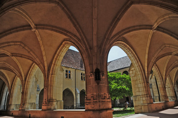 Obraz premium Monastero Reale di Brou - Monastère royal de Brou à Bourg-en-Bresse, Francia