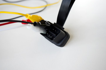 CAN-BUS hacking though OBD2 diagnostic interface car connector