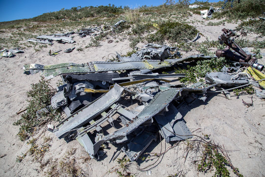 Aircraft Wreck In Kangerlussuaq, Greenland