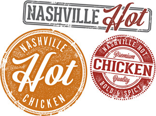 Nashville Hot Fried Chicken Sign