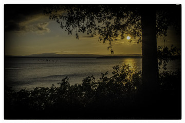Lake Champlain at Sunset