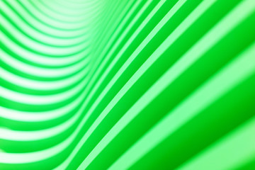 Bright stylish abstract background of wooden boards painted in bright green color. 