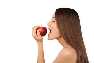 Bite an Apple - Isolated