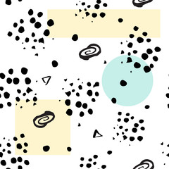 Abstract background with round shapes