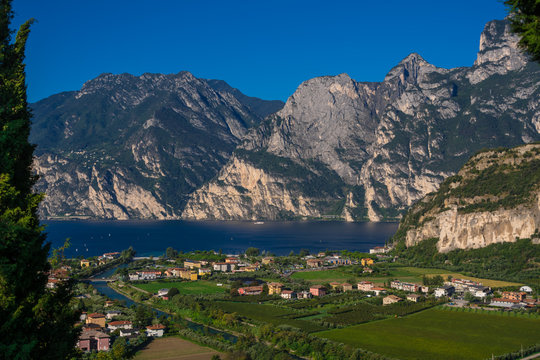 Nago Torbole und Gardasee, Trentino, Italien
