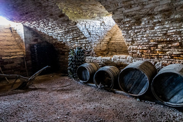 Caves du Château de Cormatin en Bourgogne