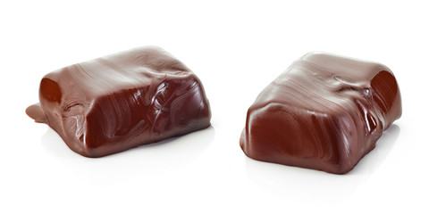 melted chocolat candies