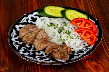 Grilled Lamb barbecue