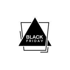 Black Friday poster stiker
