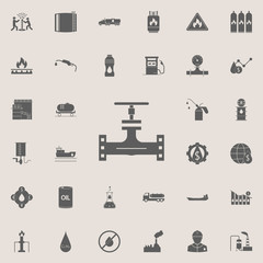 oil wire icon. Oil icons universal set for web and mobile