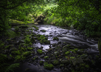 Stormy river