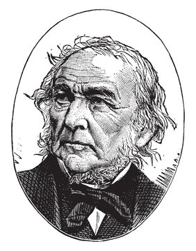 William Ewart Gladstone, Vintage Illustration