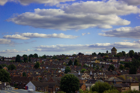 view of the city of London Luton from the roof