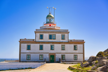 Finisterre lighthouse at the end of Saint James Spain