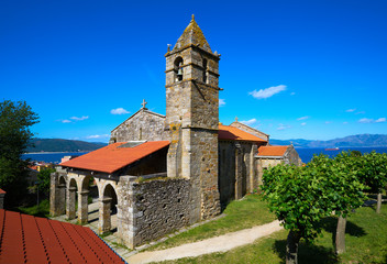 Finisterre church end of Camino de Santiago