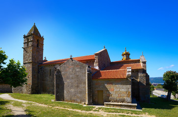 Finisterre church end of Camino de Santiago