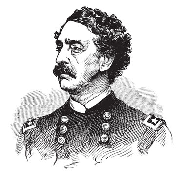 Abner Doubleday, Vintage Illustration