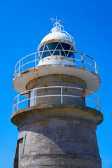 Fototapeta na wymiar Islas Cies islands lighthouse Faro Cies in Vigo