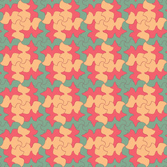 Square abstract geometry tessellation