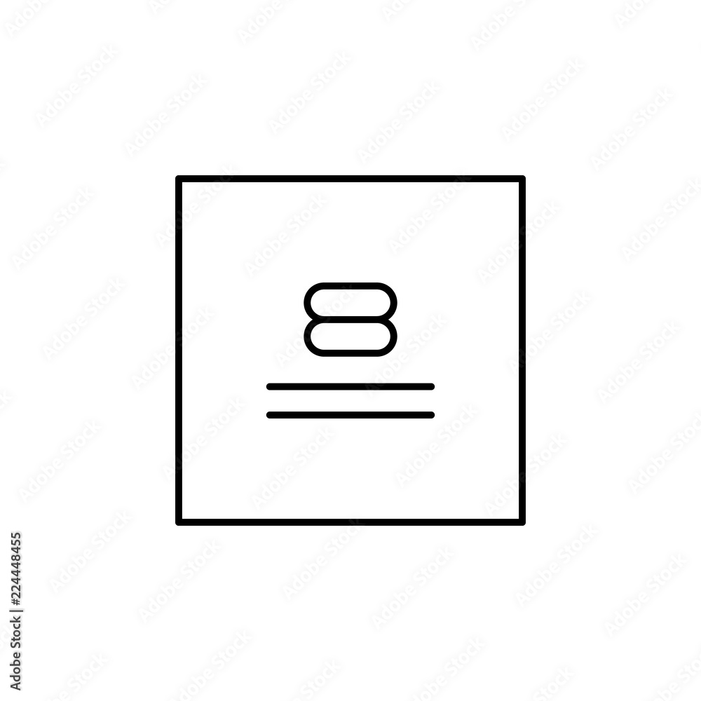 Poster max, stack, maximum icon. element of logistic sign for mobile concept and web apps illustration. thi