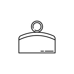 convex icon. Element of physics science for mobile concept and web apps icon. Thin line icon for website design and development, app development