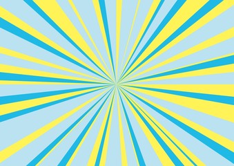 放射状の光の背景