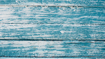 blue  wooden background or texture