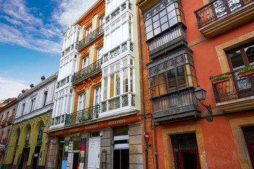 Oviedo in Asturias of Spain