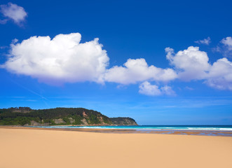 Obraz premium Rodiles Beach in Asturias of spain
