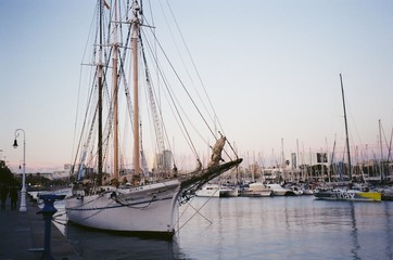 Barcelona harbor