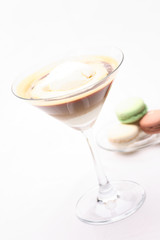 Hot Affogato coffee