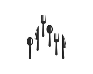 fork,knife and spoon icon