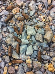 Stone mosaic background