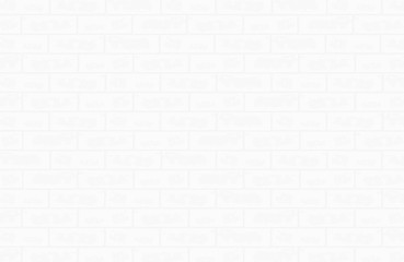 White brick wall pattern and texture for background. Vector.