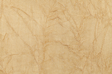 Obraz premium light beige background from textile material. Fabric with natural texture.