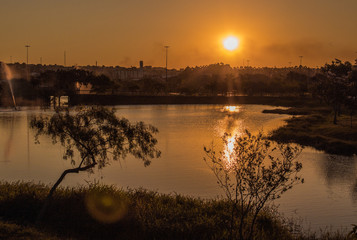 Naklejka premium Parque das Águas Sorocaba