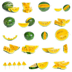 Watermelon isolated on white background