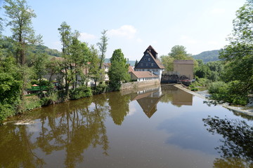 Obraz premium Alte Muehle in Untermuenkheim-Haagen