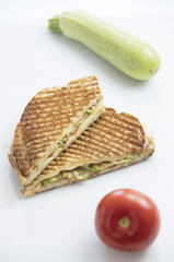 sandwich toast grilled cheese tomatoes and avocado