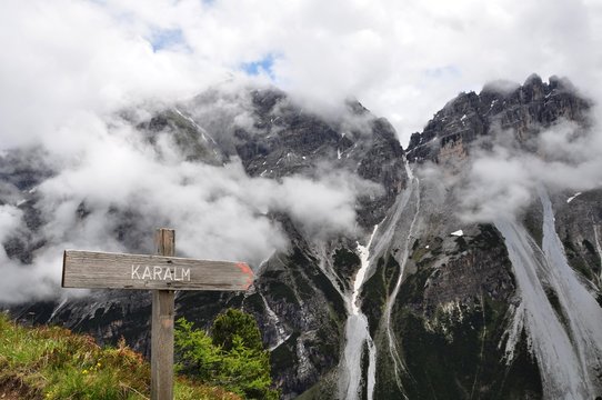 Unterwegs zur Karalm