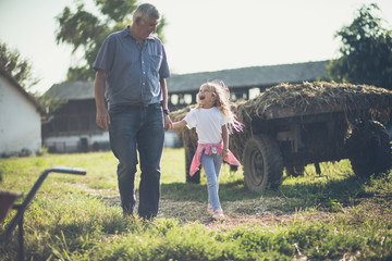 Weekend at grandfather in the village.