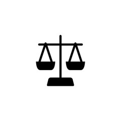 justice icon vector