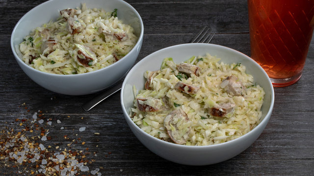 Bratwurstsalat
