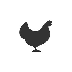 Rooster vector icon