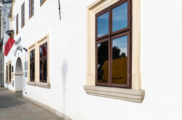 Fototapeta na wymiar Window with Reflection