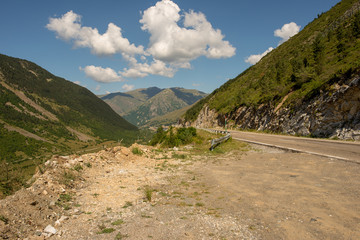 Mountains in the Bonaigua in the Valley of Aran, Pyrenees