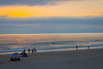 There is nothing quite so captive as watching the sun go down while strolling along the beach....