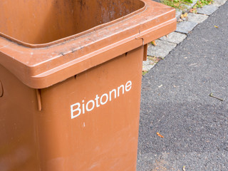Braune Biotonne