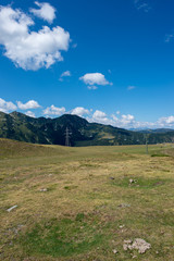 Mountains in the Bonaigua in the Valley of Aran, Pyrenees