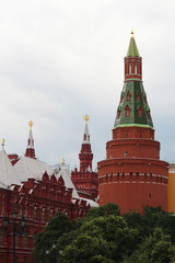 The Corner Arsenalnaya Tower of the Moscow Kremlin